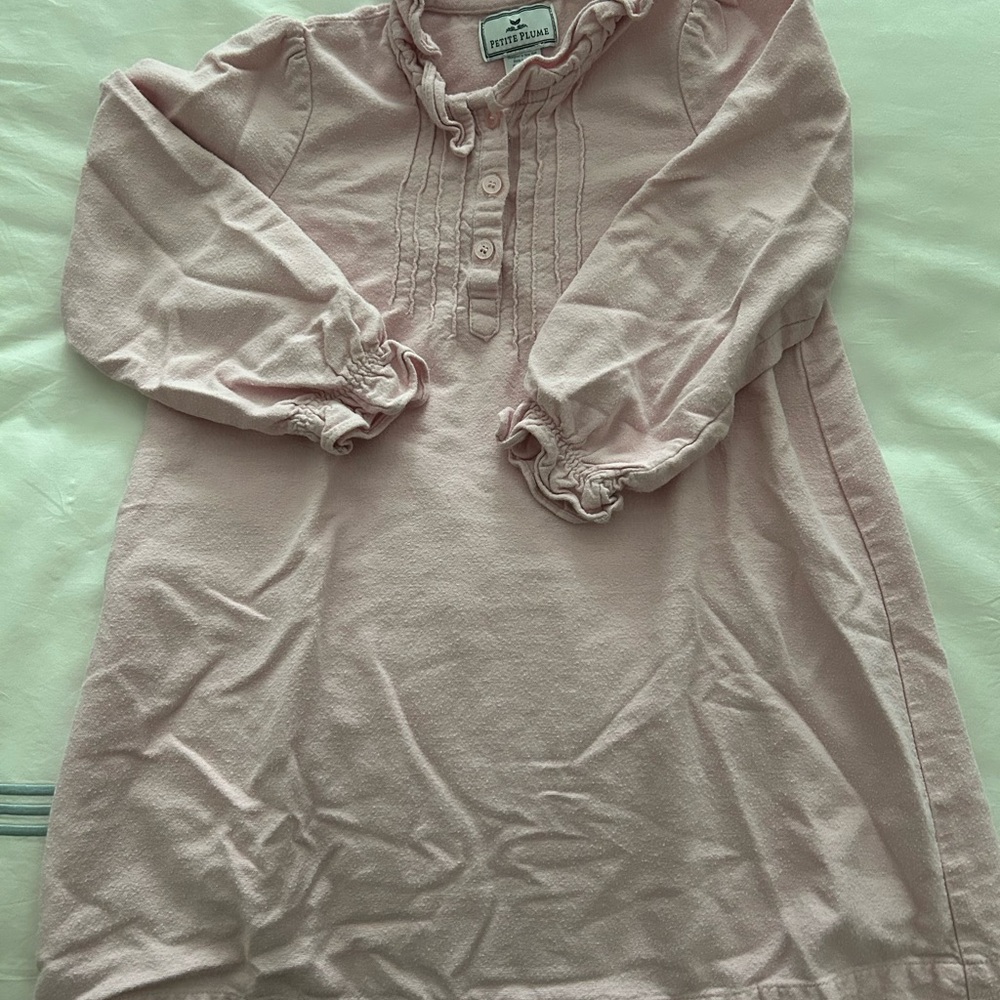 Petite Plume Pink Flannel Nightgown